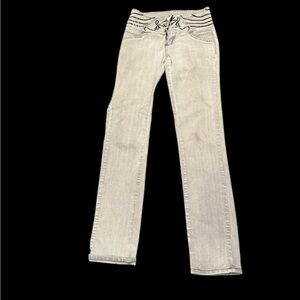 SKY embellished sparkly Y2K jeans